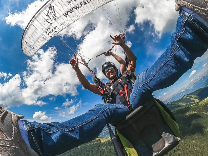 Tandem Paragliding Zell am See mit Gleitschirm