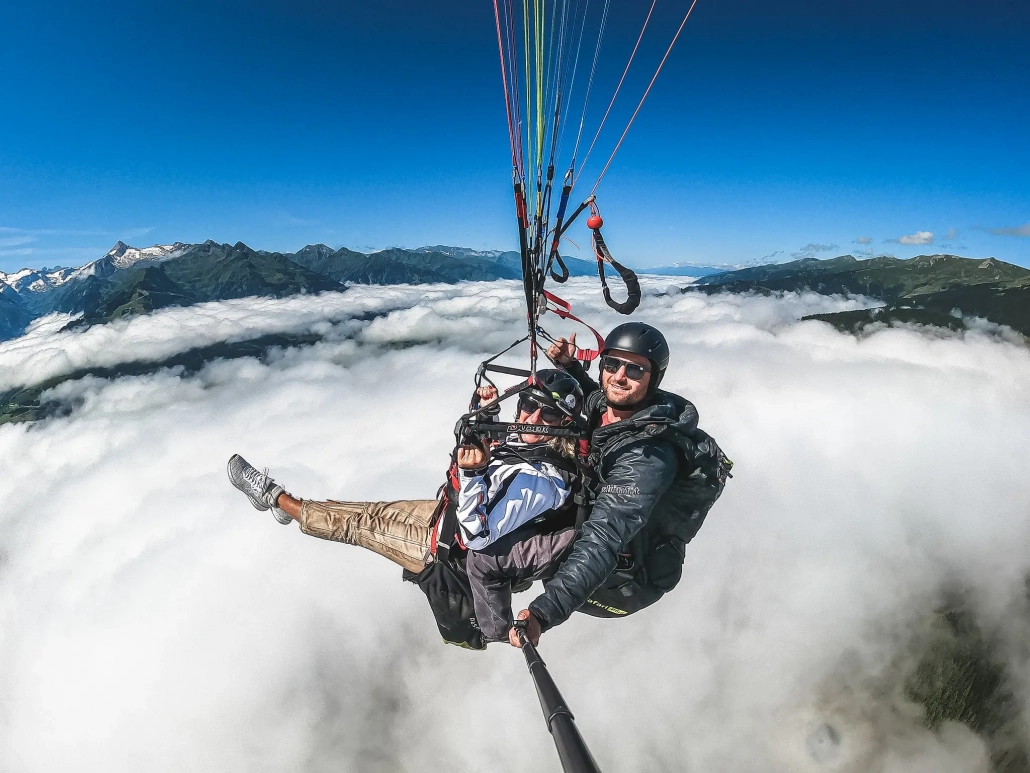 Paragliding Zell am See with Falken Air