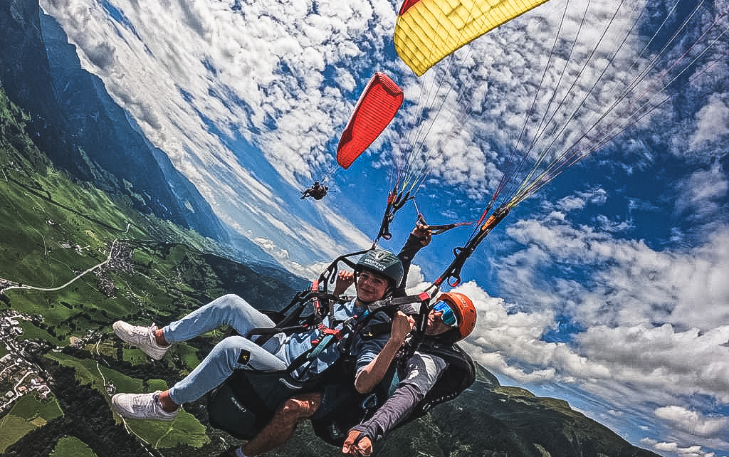 Pilot David from Falken Air Tandem Paragliding Zell am See